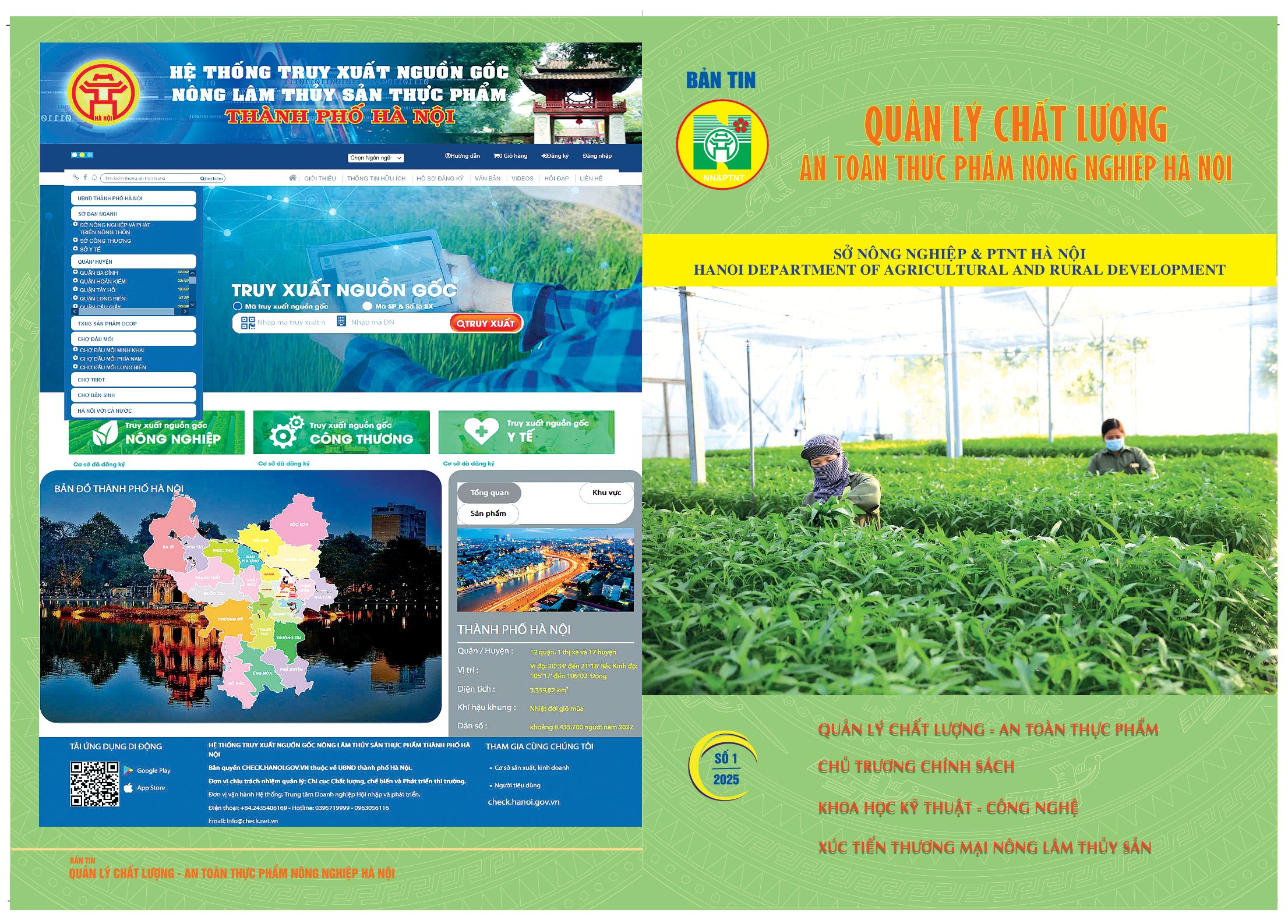 Bản tin Quản lý chất lượng, ATTP số 1 năm 2025